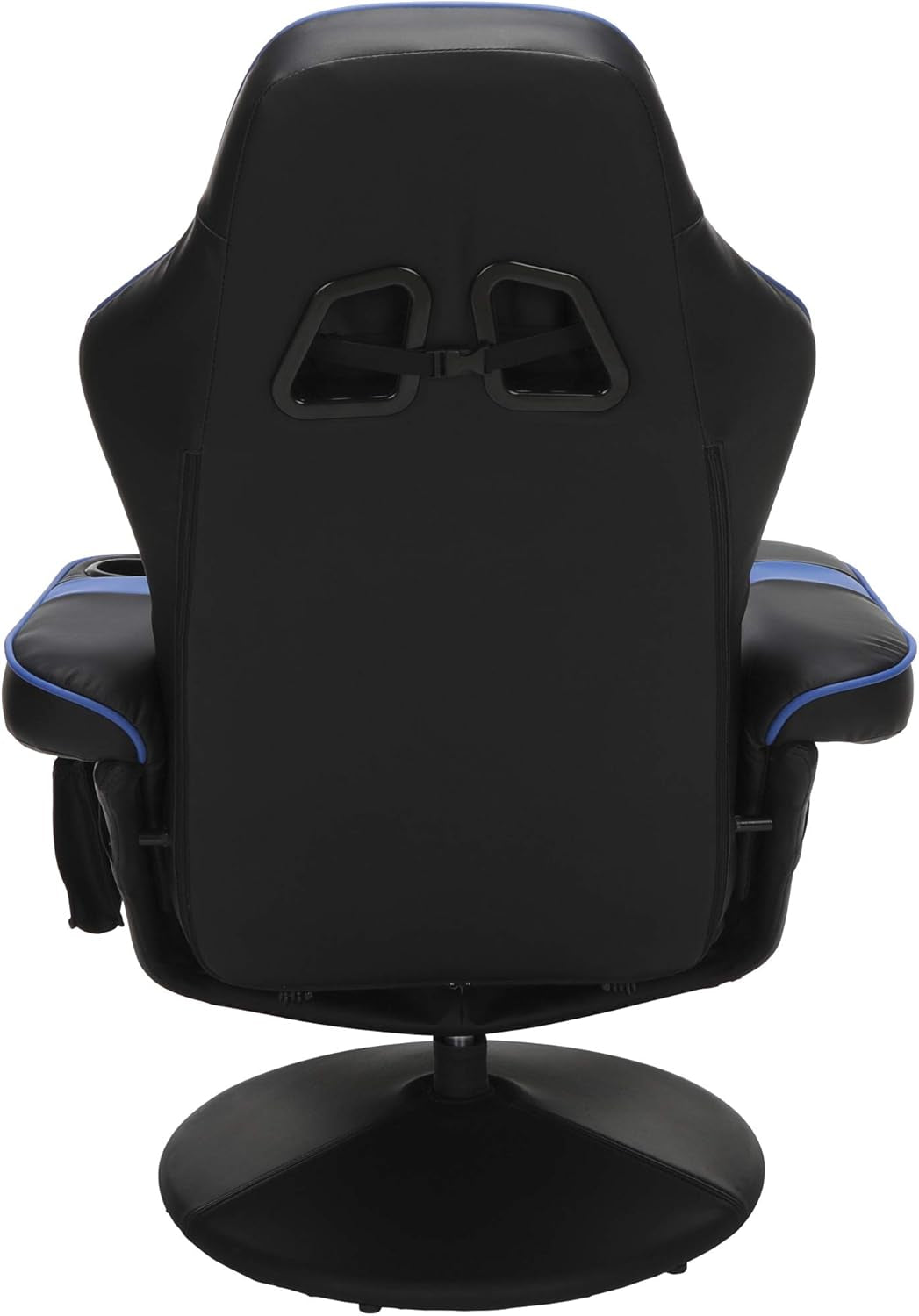 Blue 900 Gaming Recliner With Adjustable Leg Rest Cupholder-5
