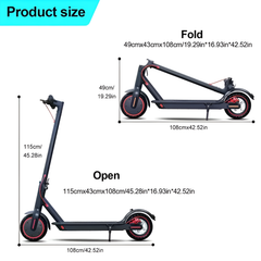 The Perfect 350W Electric Scooter for Commuting & School-6
