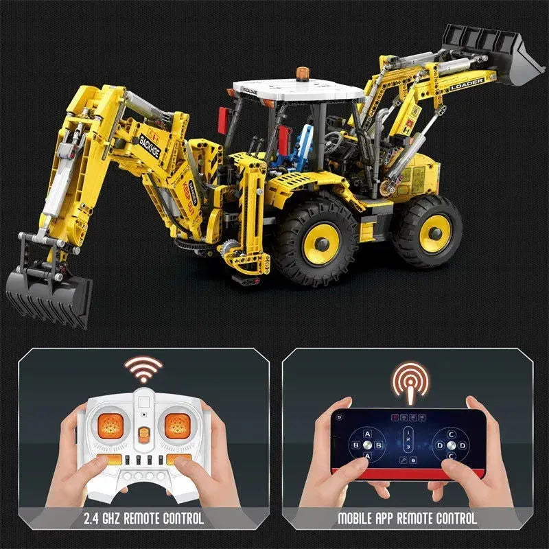 RC Truck Construction Vehicles 2466 Pieces-3