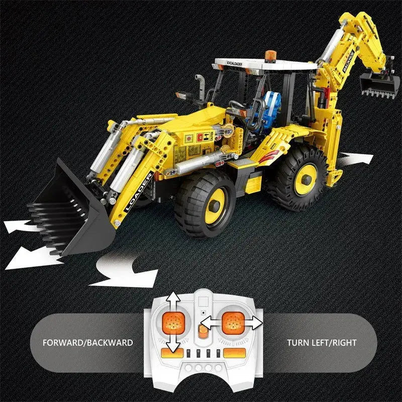 RC Truck Construction Vehicles 2466 Pieces-4