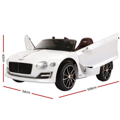Kids Electric Ride On Car Bentley Licensed EXP12 Toy Cars Remote 12V-1