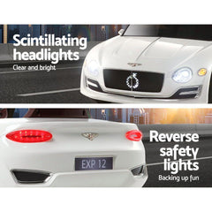 Kids Electric Ride On Car Bentley Licensed EXP12 Toy Cars Remote 12V-5