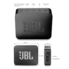 IPX7 Waterproof Wireless Portable JBL GO2 Bluetooth Speaker-6