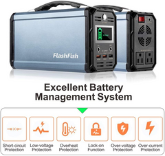 110V 300W Generator Portable Power Station Supply for Outdoor-2
