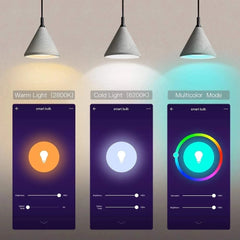 Smart Bulb E26 Wifi Light Compatible with Tuya Alexa Google Assistant-4