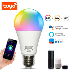 Smart Bulb E26 Wifi Light Compatible with Tuya Alexa Google Assistant-1