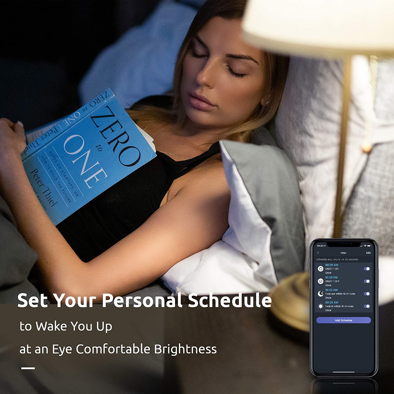 Smart Bulb E26 Wifi Light Compatible with Tuya Alexa Google Assistant-6