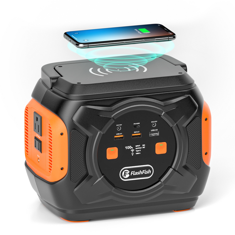 320W Portable Emergency Power Supply with Wireless Charger-1