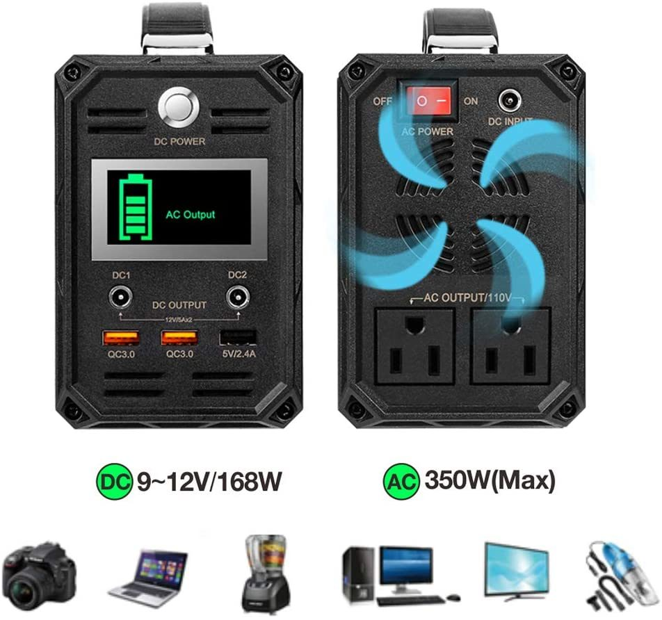 110V 300W Generator Portable Power Station Supply for Outdoor-3