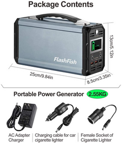 110V 300W Generator Portable Power Station Supply for Outdoor-6