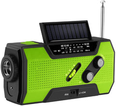 Emergency Hand Crank Radio Solar Radio Power Bank-1