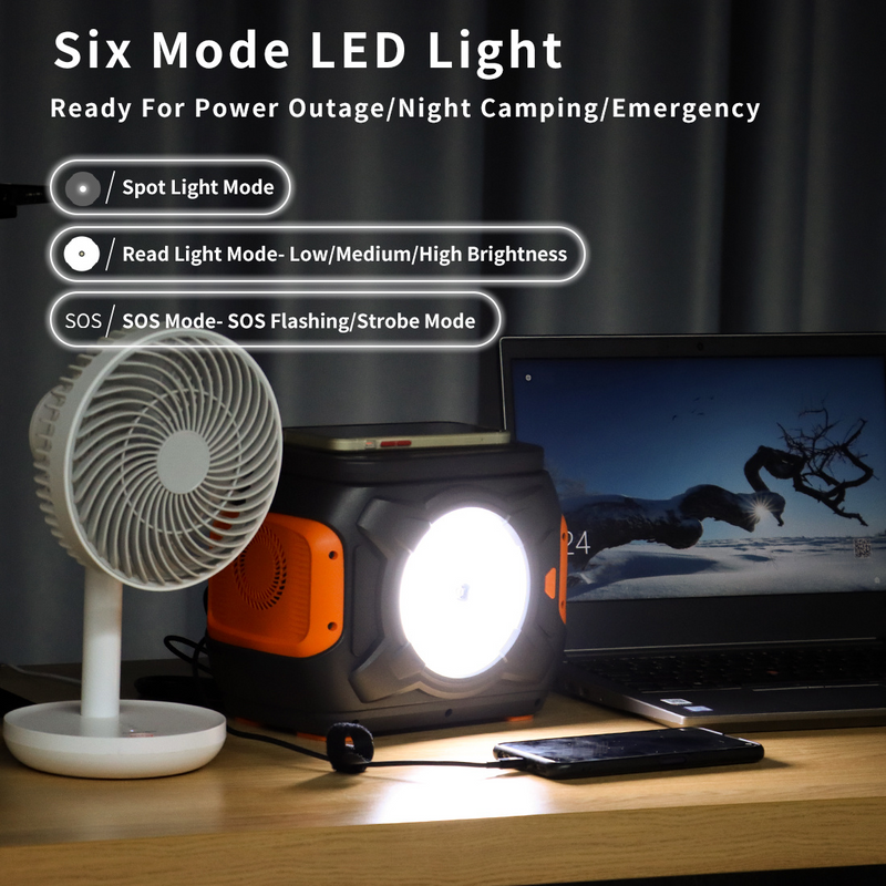 320W Portable Emergency Power Supply with Wireless Charger-4
