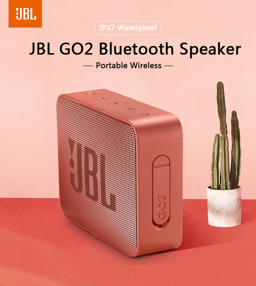 IPX7 Waterproof Wireless Portable JBL GO2 Bluetooth Speaker-2
