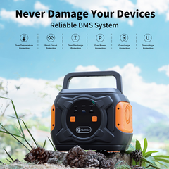 320W Portable Emergency Power Supply with Wireless Charger-5