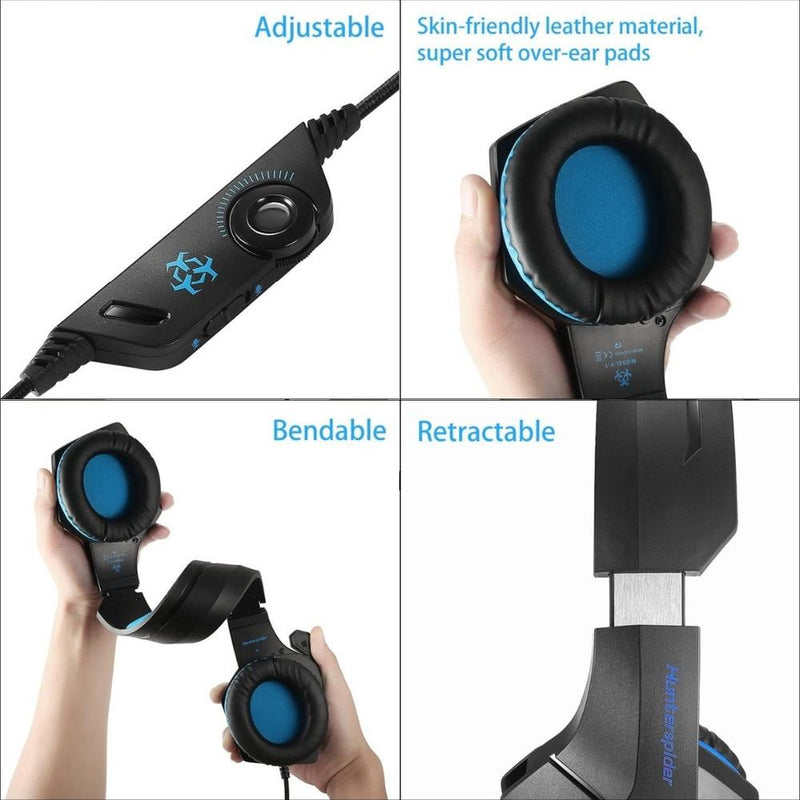 Dragon Stereo LED Gaming Headset with Microphone-6