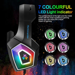 Dragon Stereo LED Gaming Headset with Microphone-4