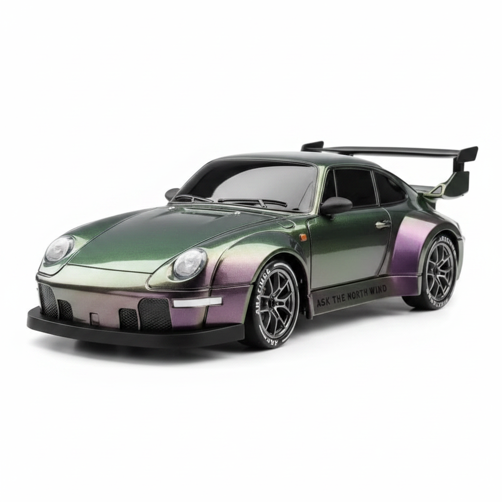 RC Drift Car, 1:24 Scale Remote Control Vehicle with LED Lights, 2.4Ghz 20KM/H 4